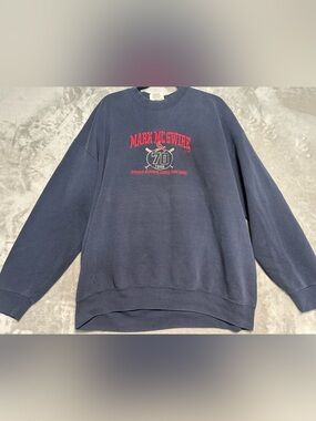 Vintage Lee Sport Mark McGwire Crewneck Sweatshirt Men’s XXL 1998 Home Run King